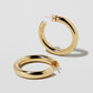 Jennifer Fisher - Fine Mini Natasha Hoops - Yellow Gold