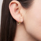 Knot Micro Huggie in 18K Yellow Gold