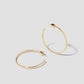 1.5" Flat Thread Baby Hoops