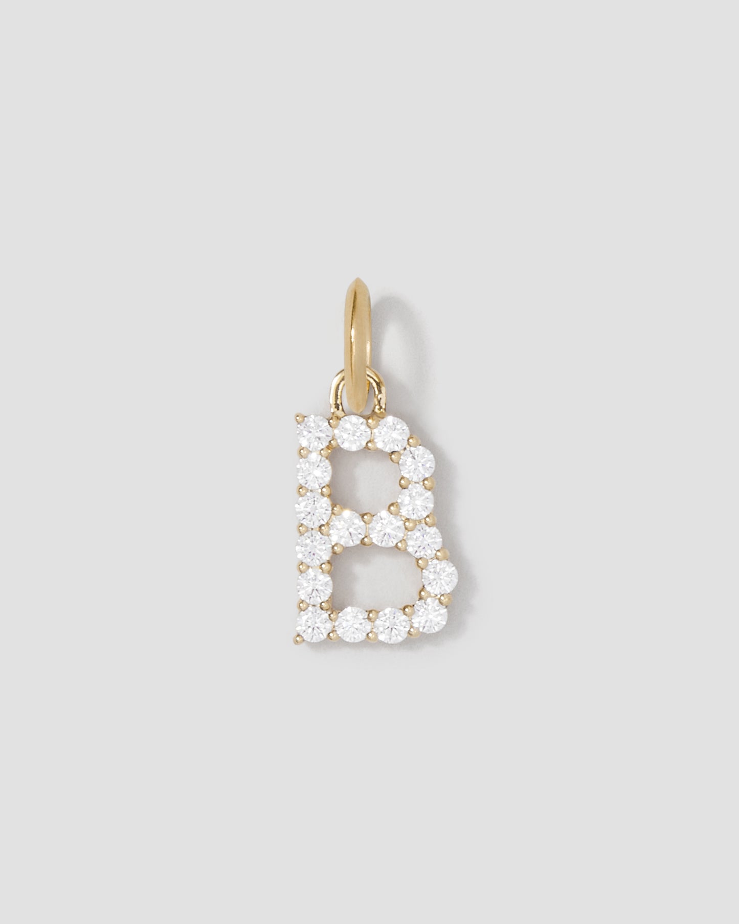 Floating Diamond Minimal Block Letter