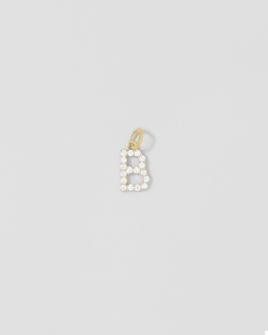 Floating Diamond Minimal Block Letter