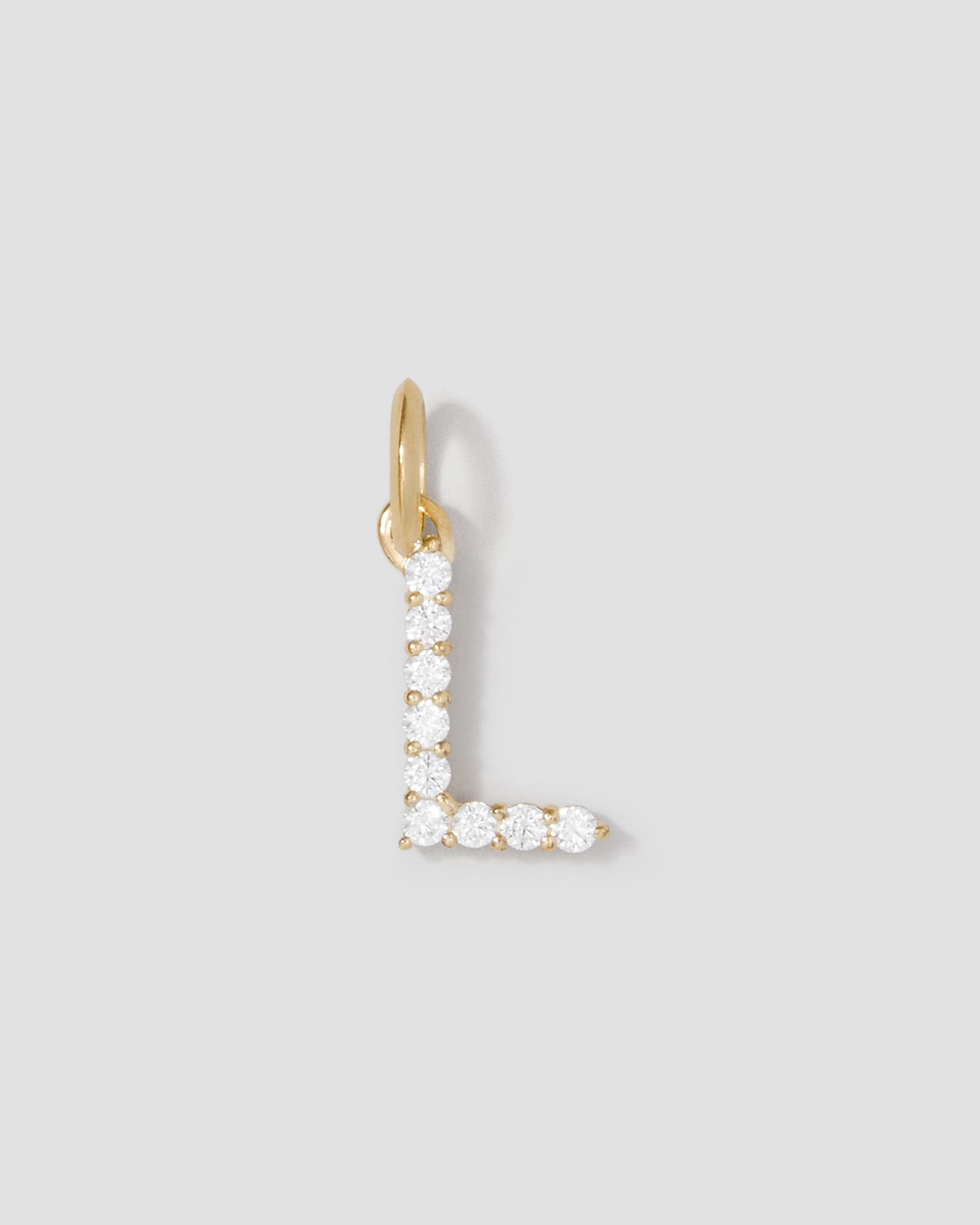 Floating Diamond Minimal Block Letter