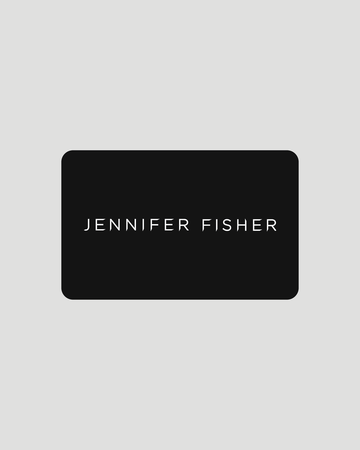 Gift Card - front view | jennifer fisher
