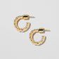 Jennifer Fisher - Hailey Micro Huggies - Yellow Gold