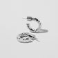 Jennifer Fisher - Hailey Micro Huggies - Silver