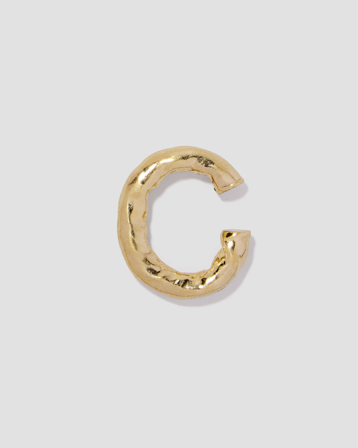 Hailey Ear Cuff earring - close-up detail | 18k gold earrings