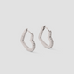 18 white gold pair