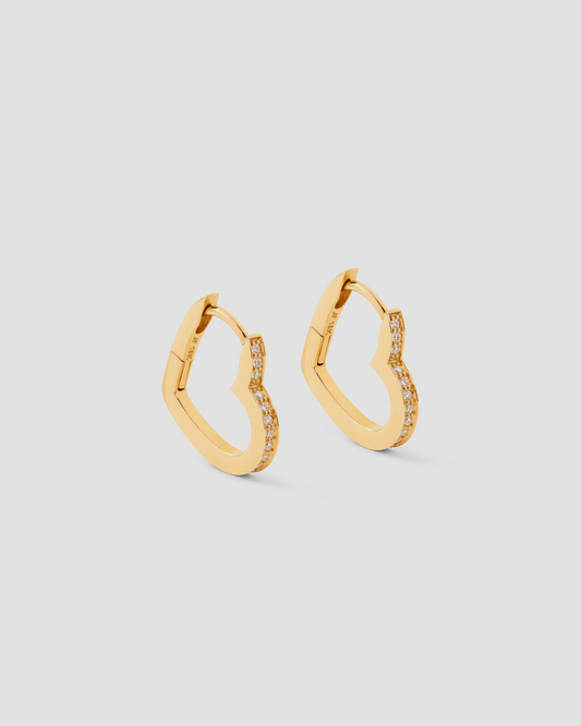 18k yellow gold pair