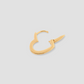 18k yellow gold single