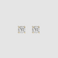 JF Lab - Cushion Cut Stud Earrings