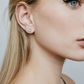 JF Lab - Cushion Cut Stud Earrings