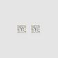 JF Lab - Cushion Cut Stud Earrings