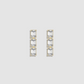 JF Lab - Emerald Cut Drop Earrings