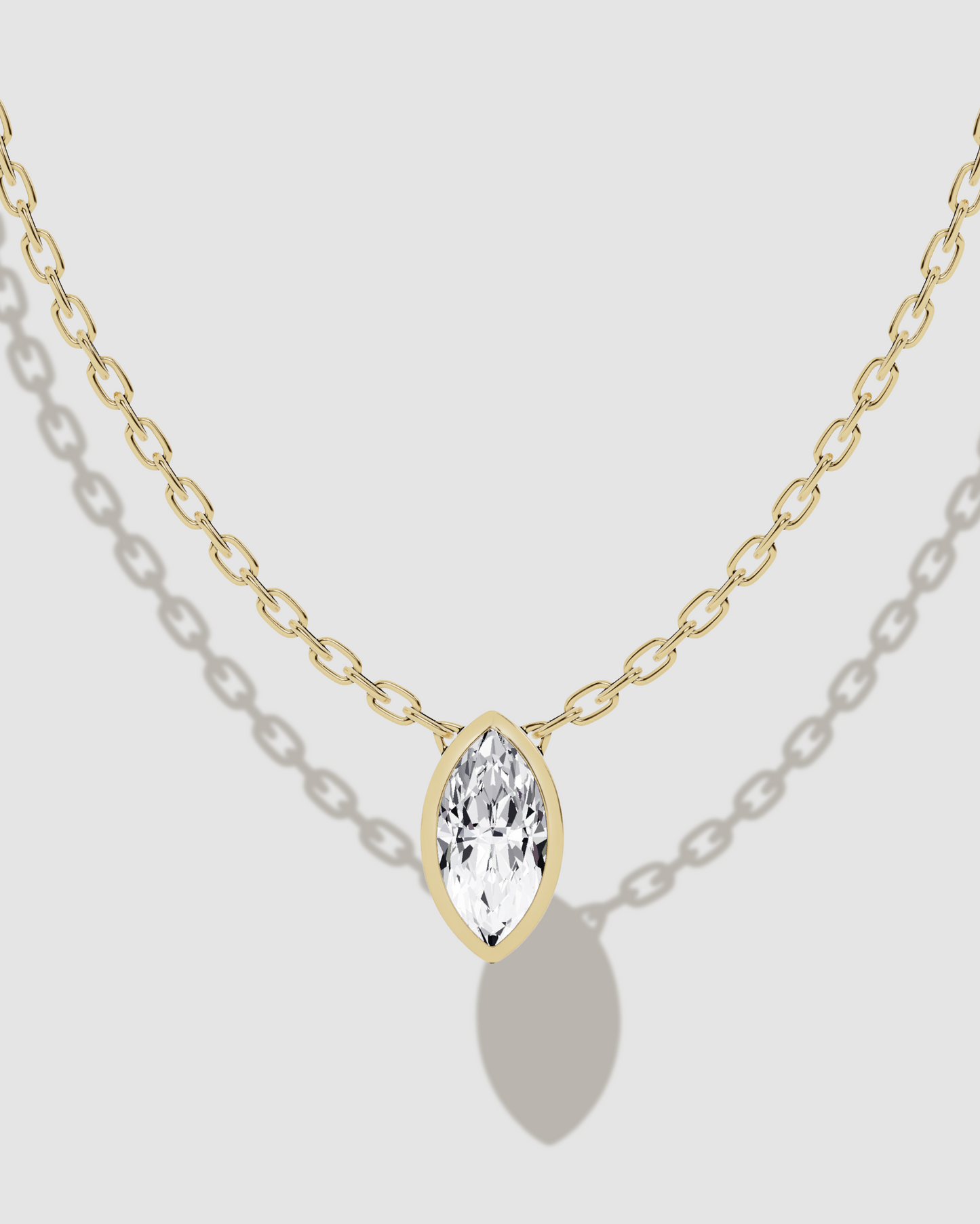 JF Lab - Marquise Solitaire Pendant