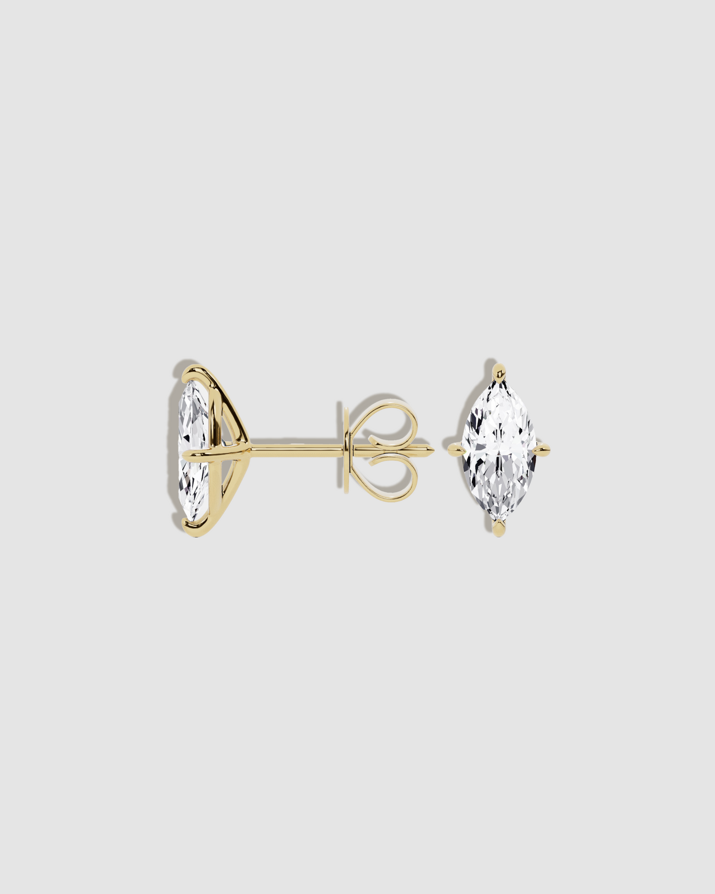 JF Lab - Marquise Stud Earrings