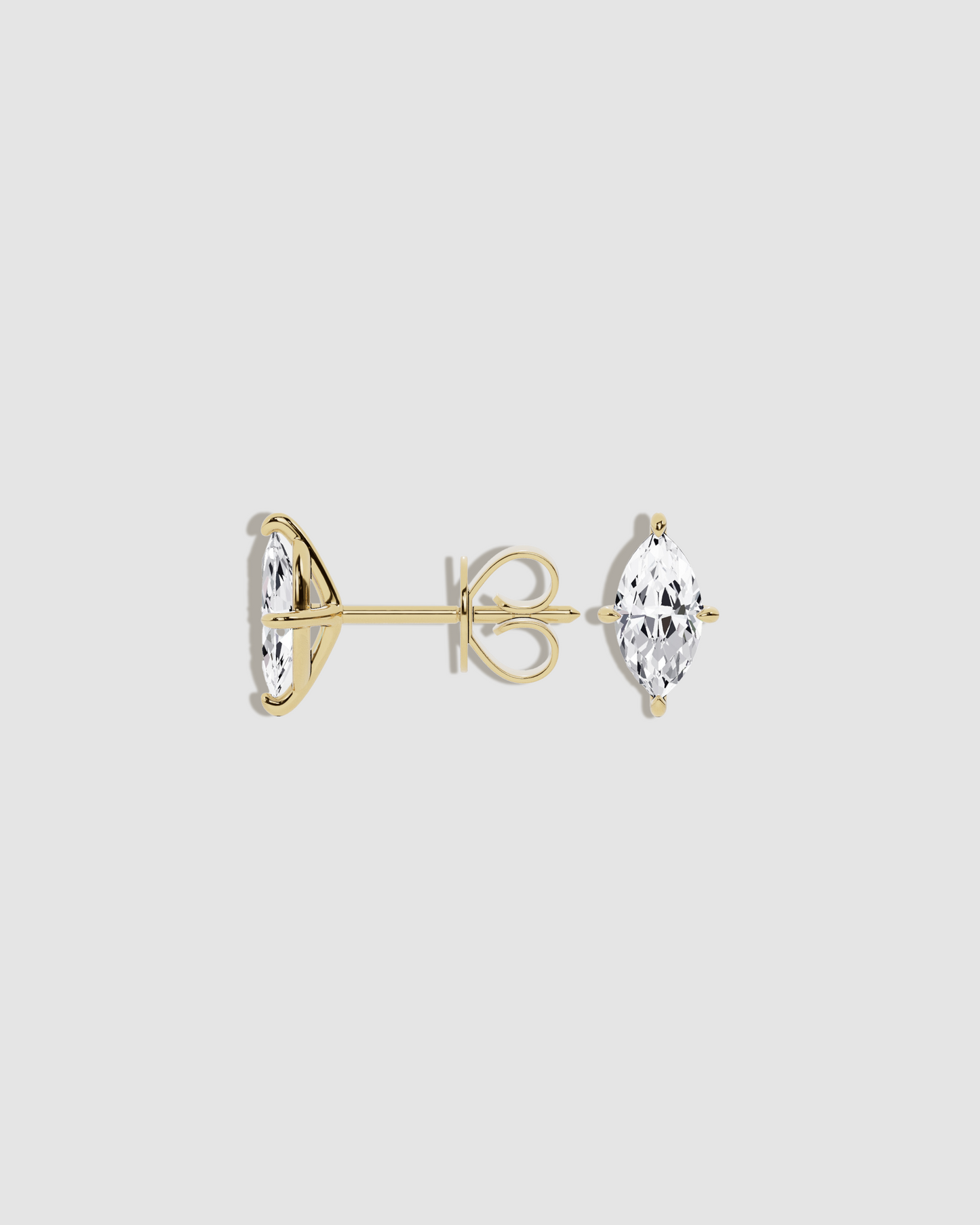 JF Lab - Marquise Stud Earrings