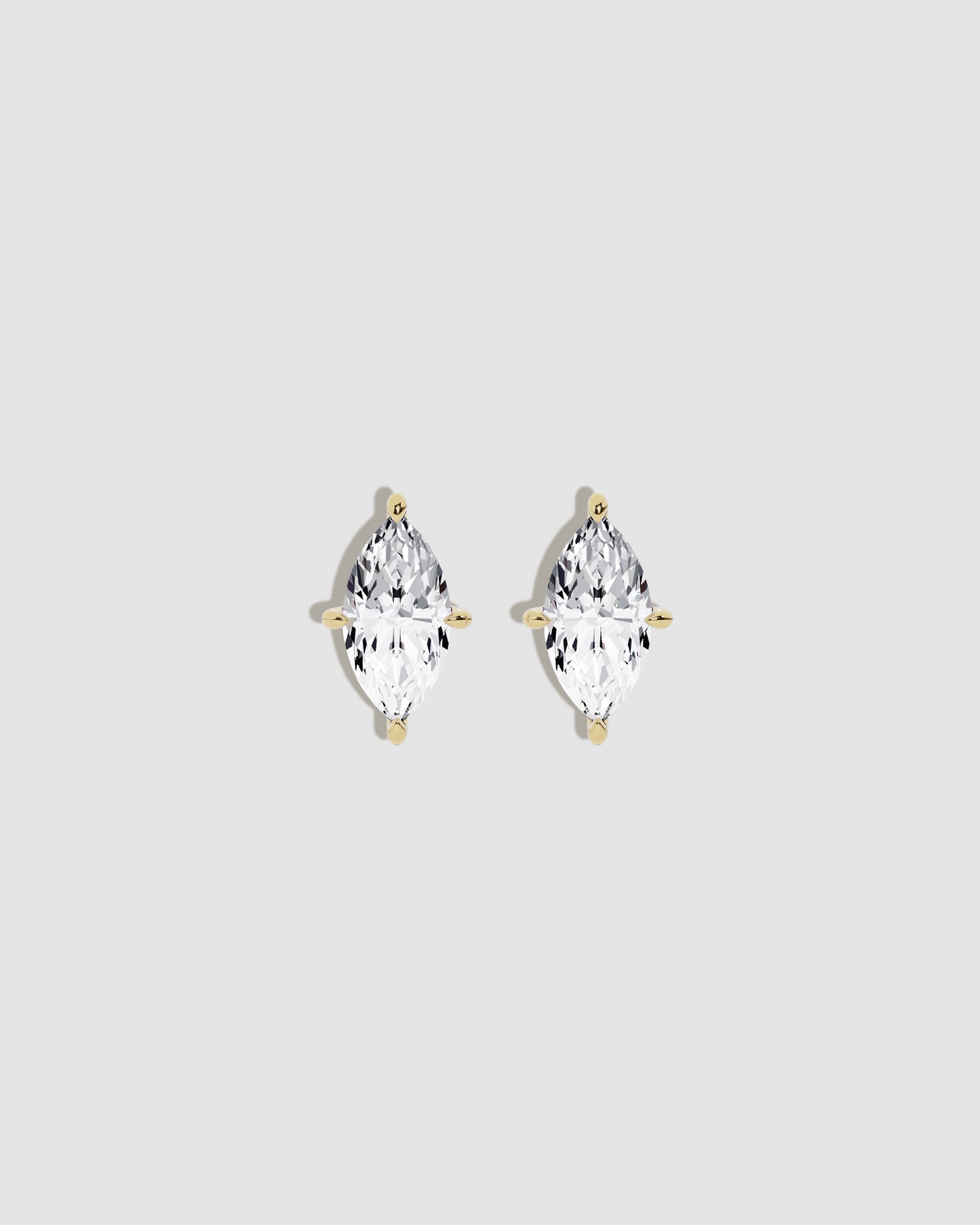 JF Lab - Marquise Stud Earrings