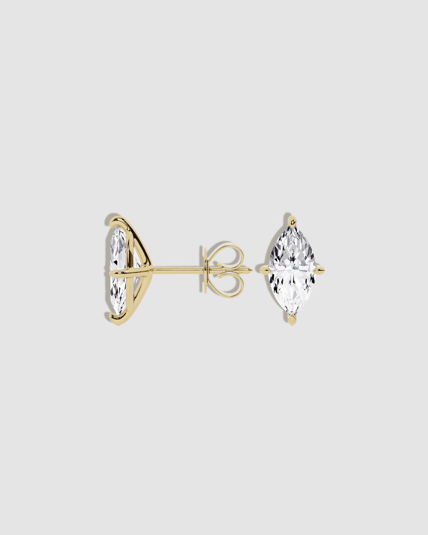 JF Lab - Marquise Stud Earrings