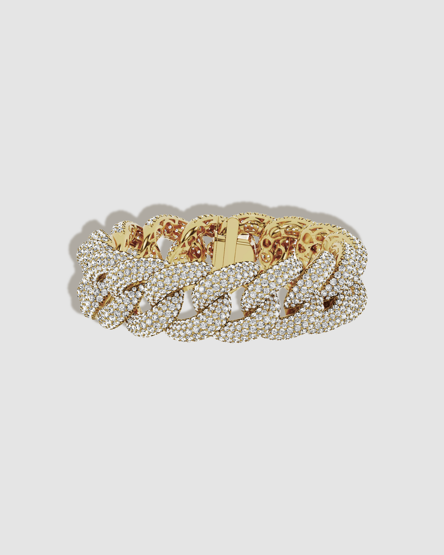 JF Lab - Pavé Diamond Cuban Link Bracelet