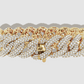 JF Lab - Pavé Diamond Curb Link Bracelet