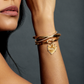 Fisher Link Charm Bracelet