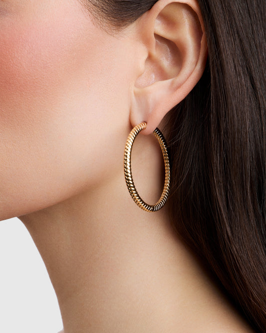 1.5" Madison Ave Baby Hoops