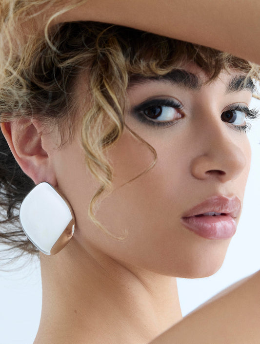 Puffy Cushion Earrings