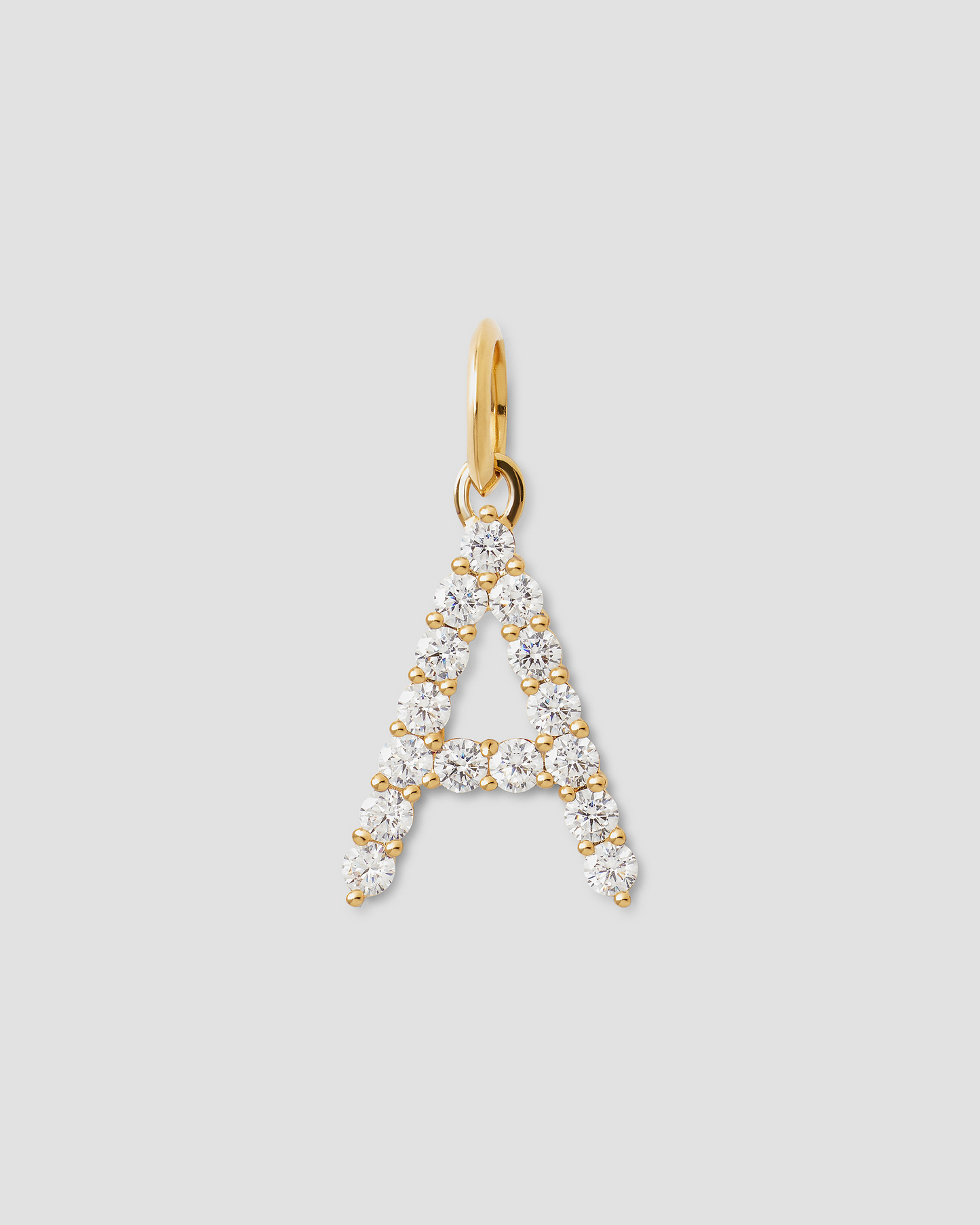 Large Floating Diamond Minimal Block Letter