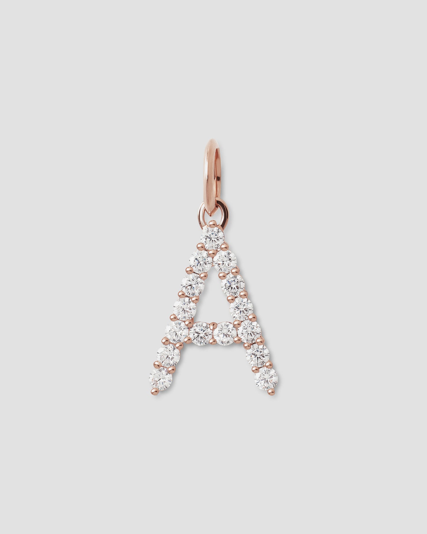 Large Floating Diamond Minimal Block Letter