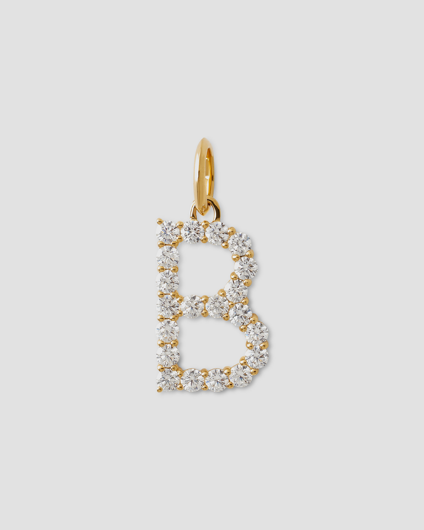 Large Floating Diamond Minimal Block Letter