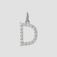 Large Floating Diamond Minimal Block Letter
