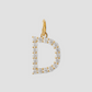 Large Floating Diamond Minimal Block Letter