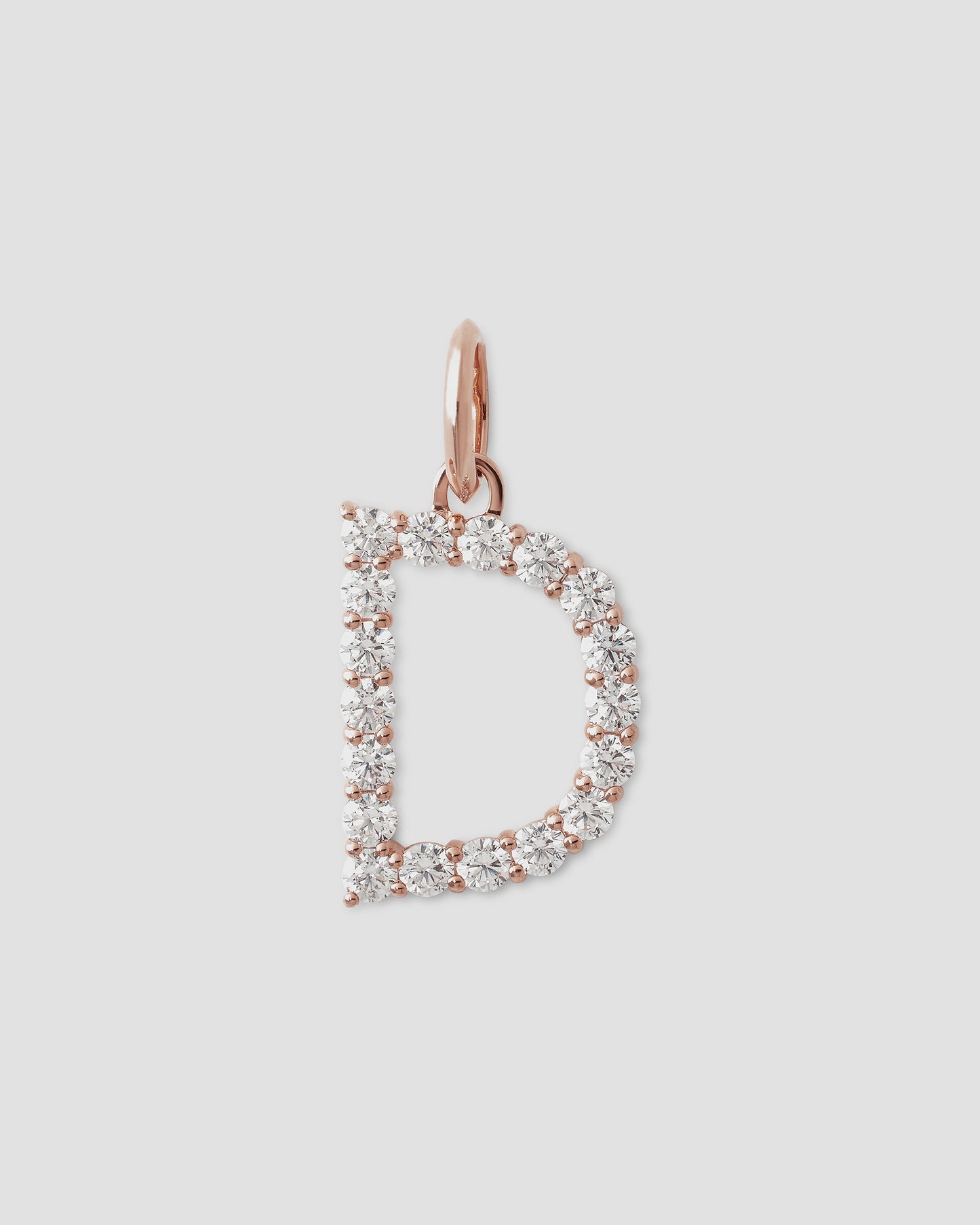 Large Floating Diamond Minimal Block Letter