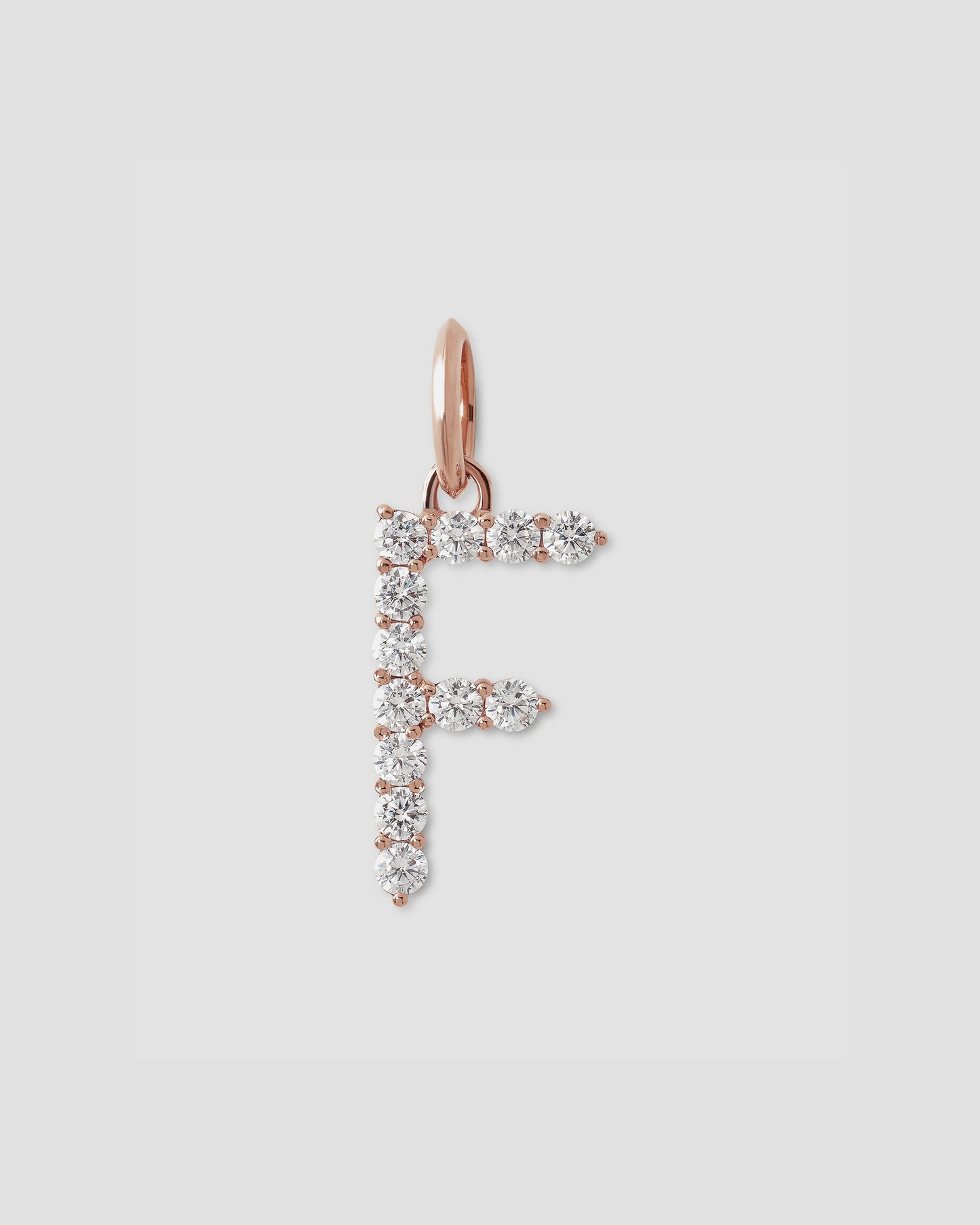Large Floating Diamond Minimal Block Letter