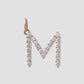 Large Floating Diamond Minimal Block Letter