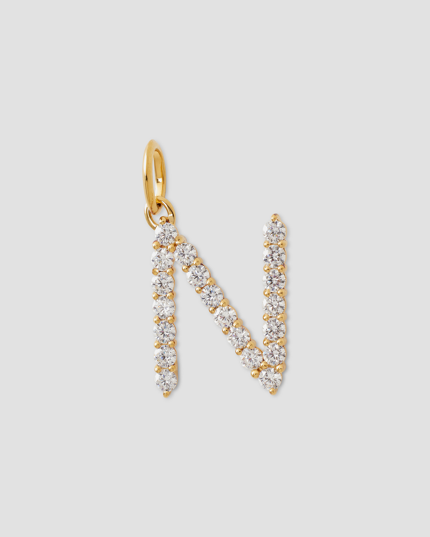 Large Floating Diamond Minimal Block Letter