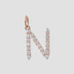 Large Floating Diamond Minimal Block Letter