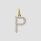 Large Floating Diamond Minimal Block Letter