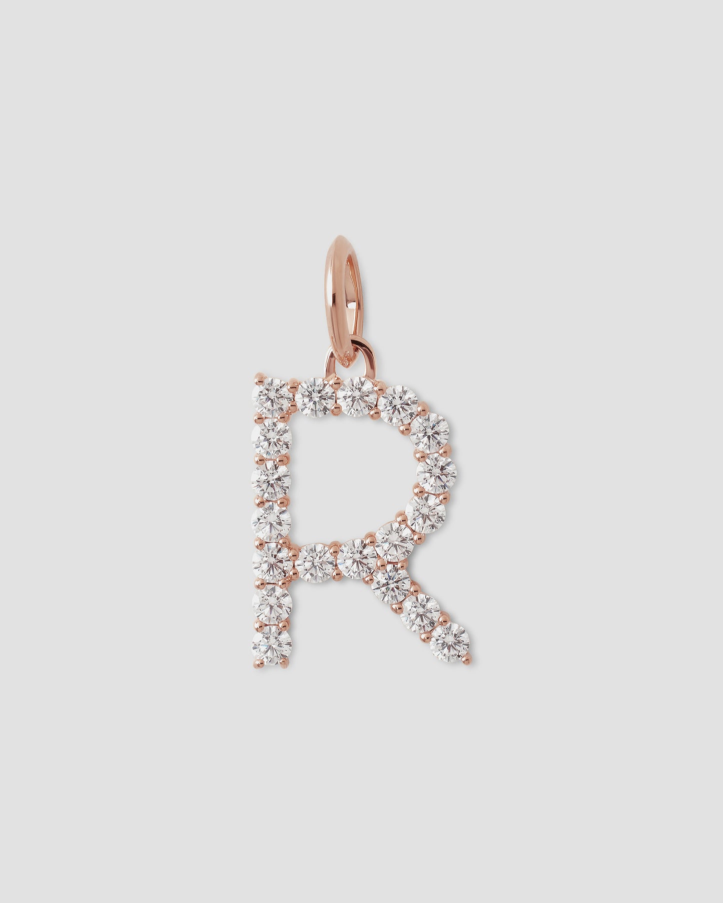 Large Floating Diamond Minimal Block Letter