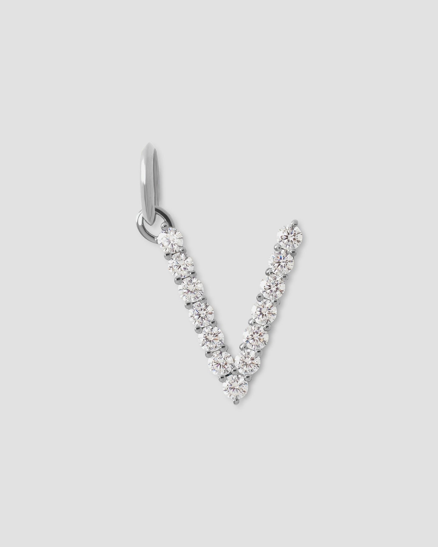 Large Floating Diamond Minimal Block Letter
