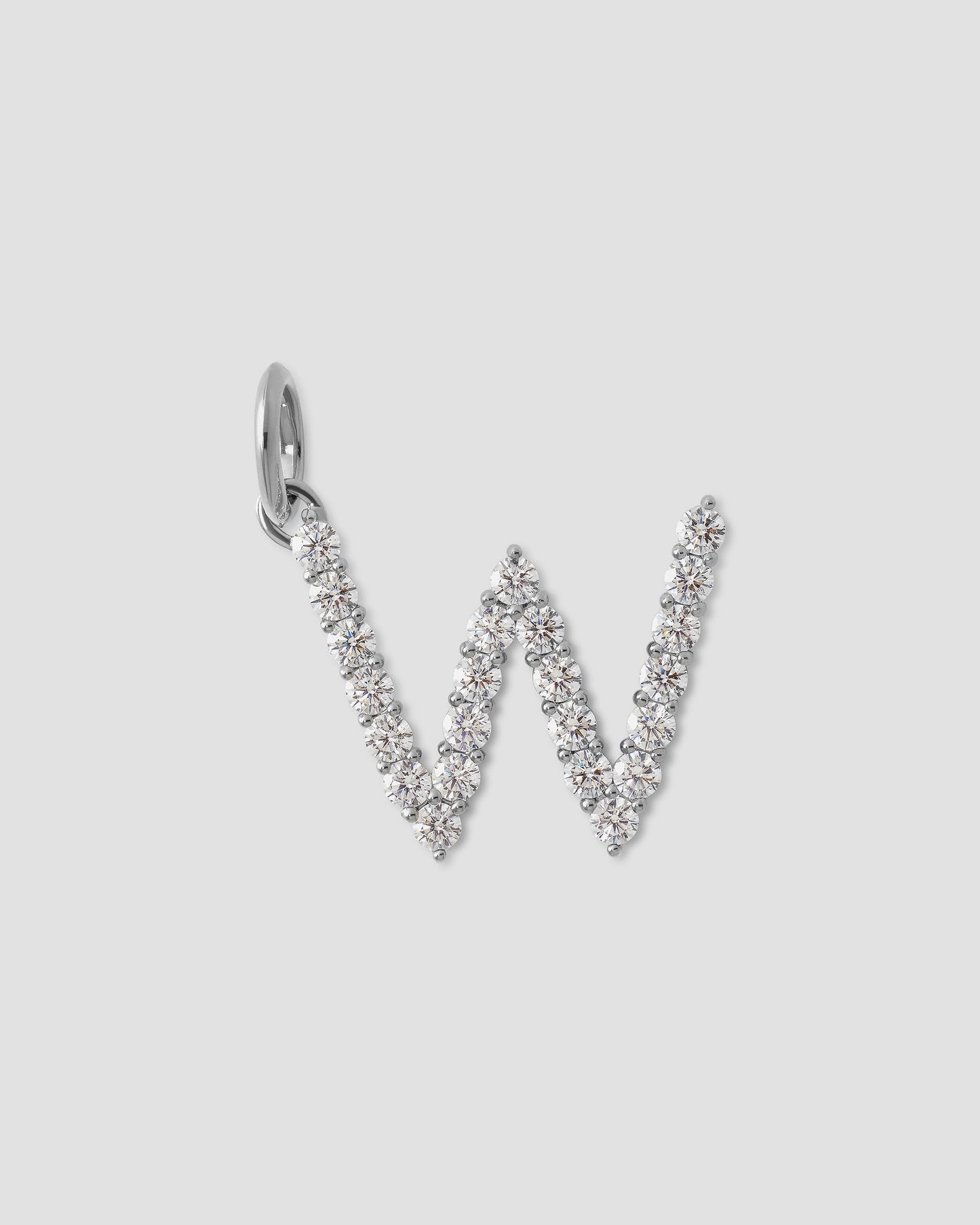Large Floating Diamond Minimal Block Letter