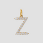 Large Floating Diamond Minimal Block Letter