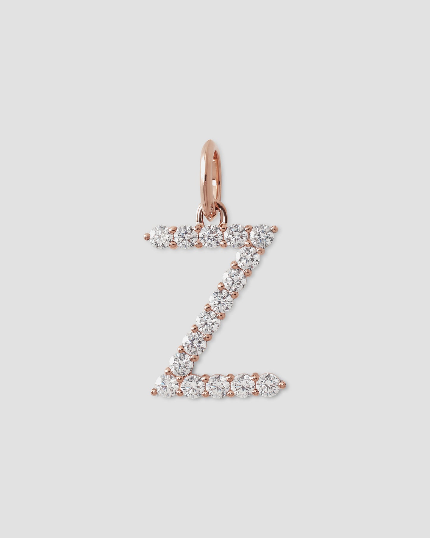 Large Floating Diamond Minimal Block Letter