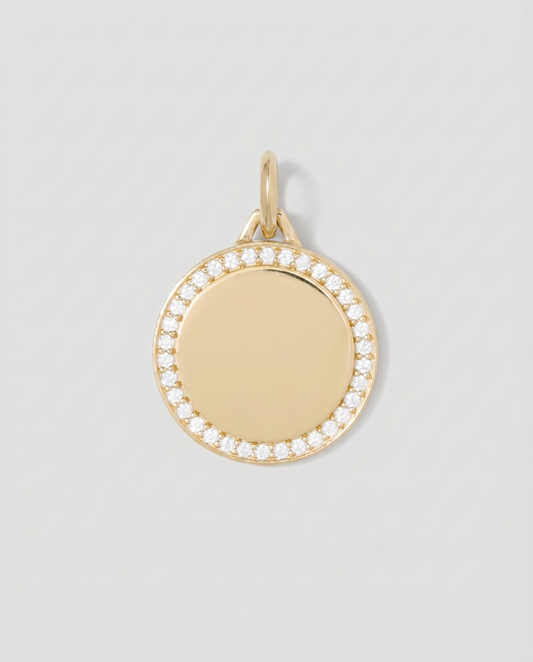 Luxe Circle in 18K Yellow Gold