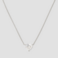 Floating Lab Diamond Heart Pendant Necklace