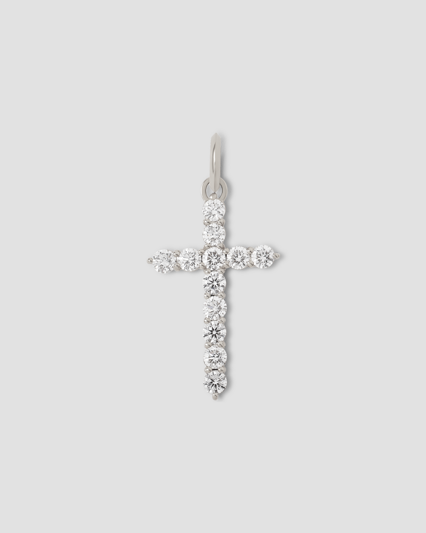 Large Floating Diamond Cross