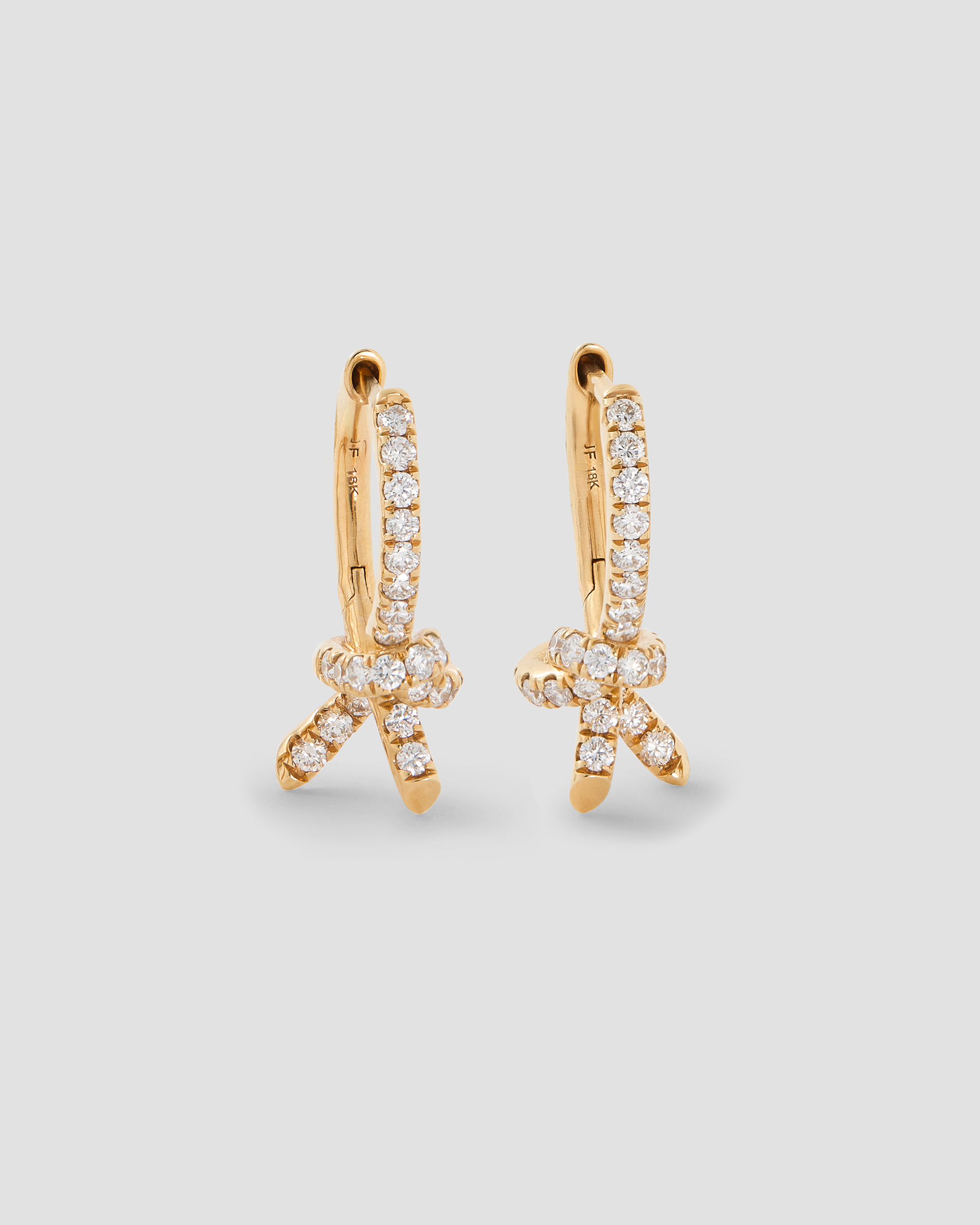 18k yellow gold pair