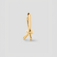 Knot Huggie in 18K Yellow Gold