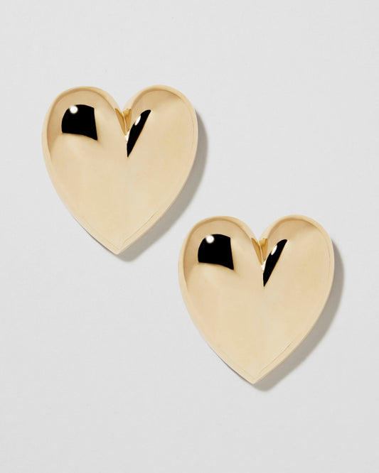 Puffy Heart Earrings