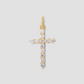 Large Floating Diamond Cross